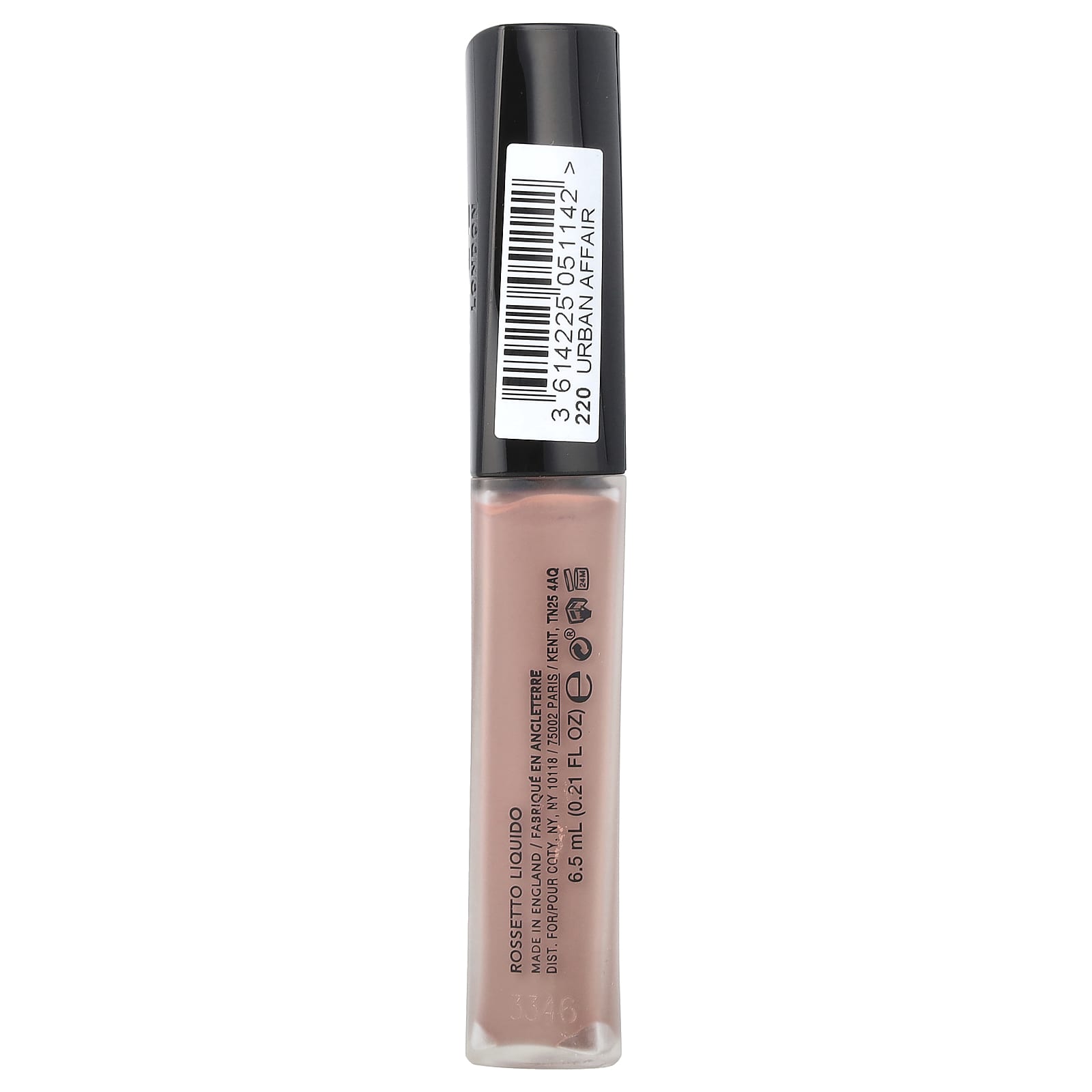 Rimmel London, Stay Matte, Liquid Lip Colour, 220 Urban Affair, 0.21 fl oz (6.5 ml) - Image 2
