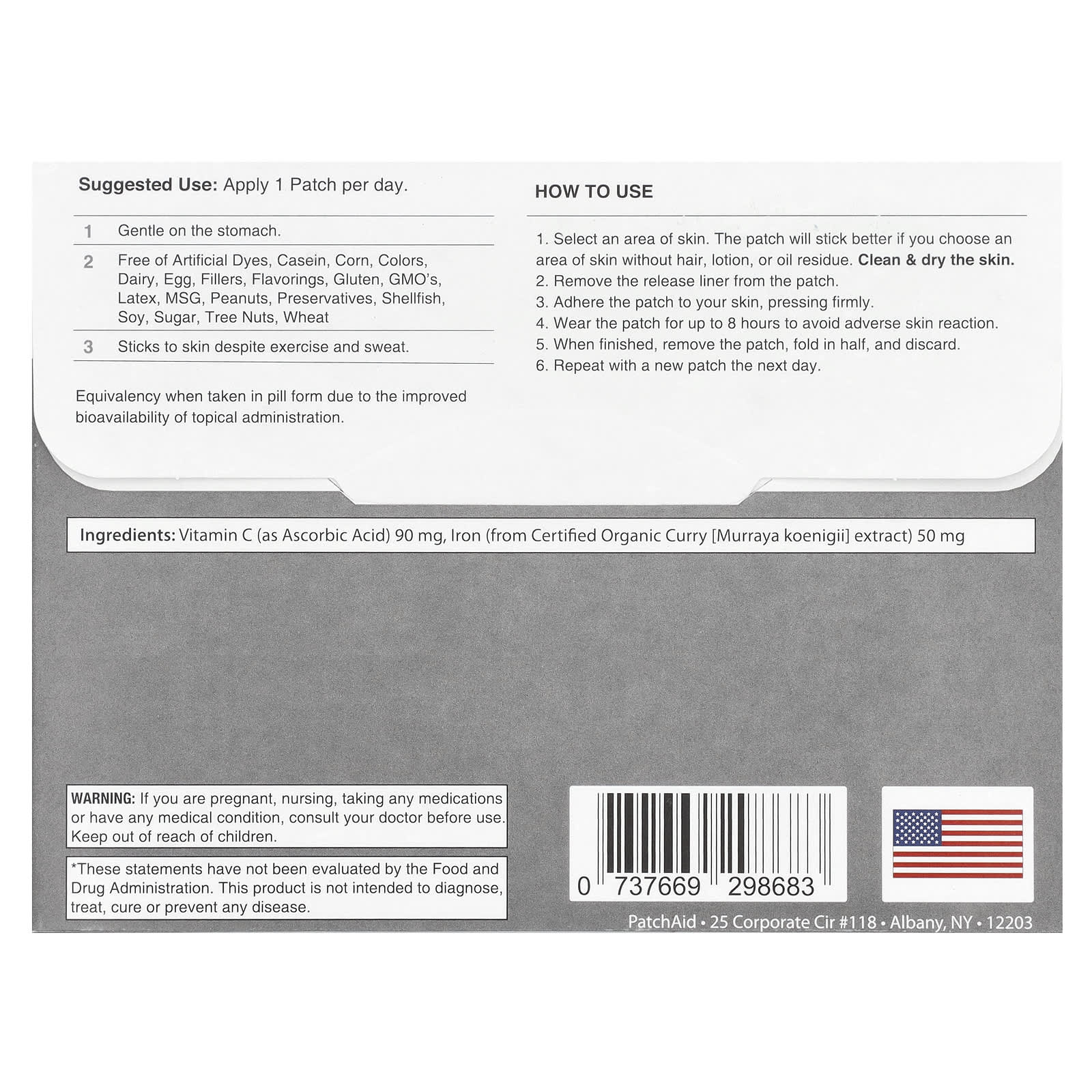 PatchAid, Simply Iron Patch , 30 Patches