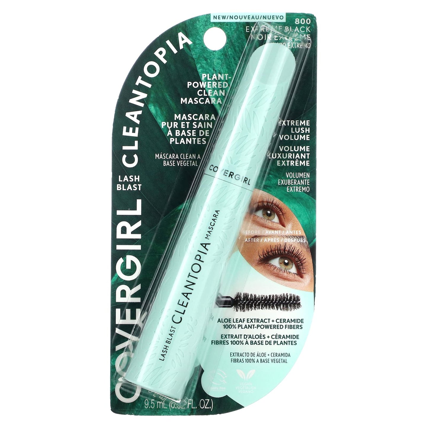 Covergirl Lash Blast Extreme Black Mascara, Vegan & Cruelty Free - Image 2
