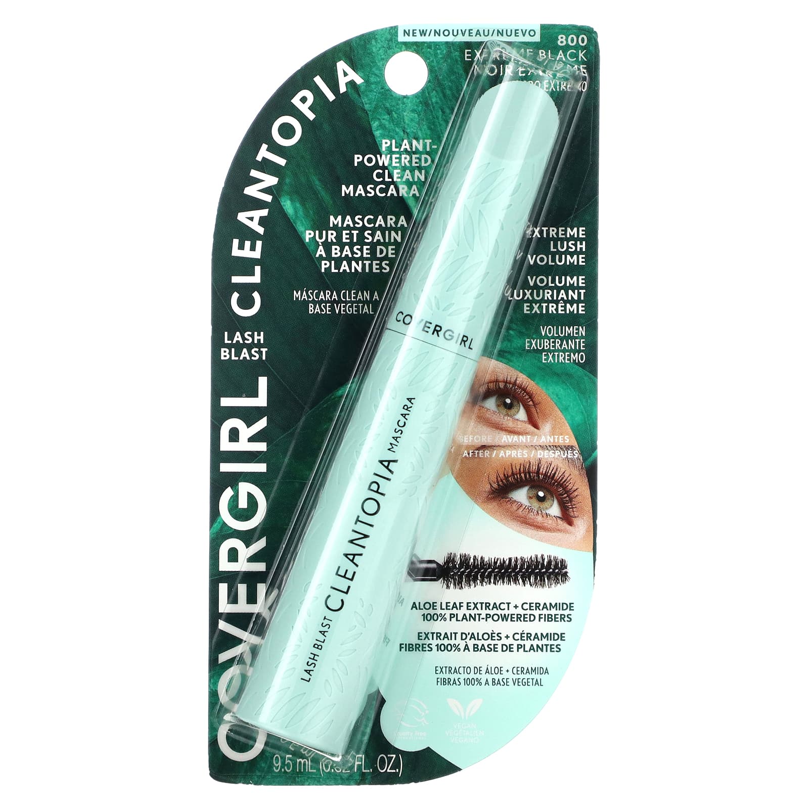 Covergirl Lash Blast Extreme Black Mascara, Vegan & Cruelty Free - Image 2