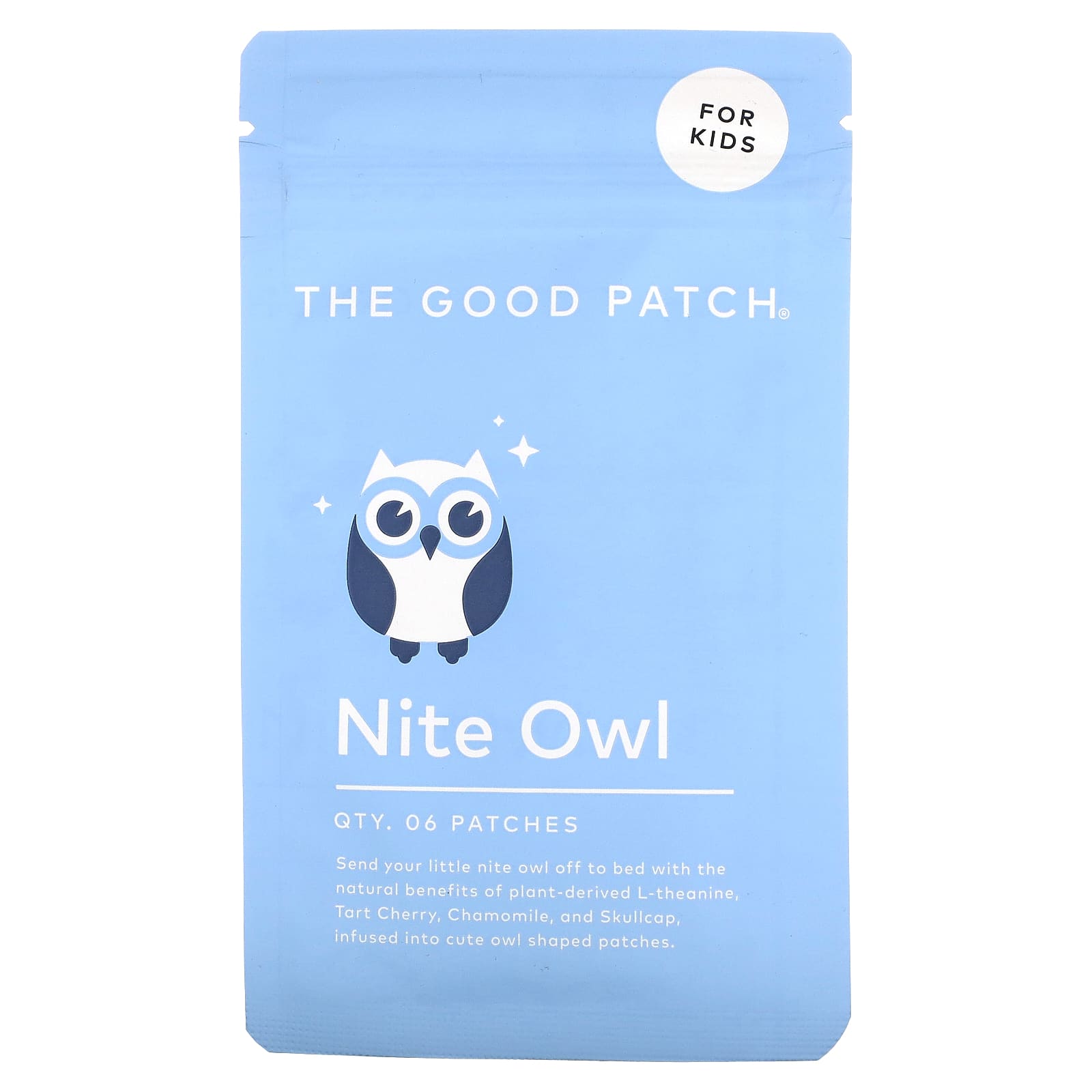 The Good Patch, Nite Owl, For Kids, 6 Patches - Image 1