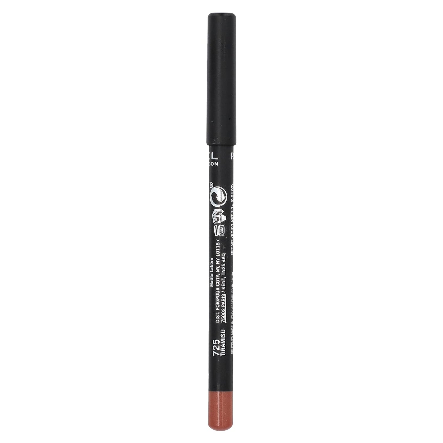 Rimmel London, Lasting Finish, Lip Liner, 725 Tiramisu, 0.04 oz (1.2 g) - Image 2