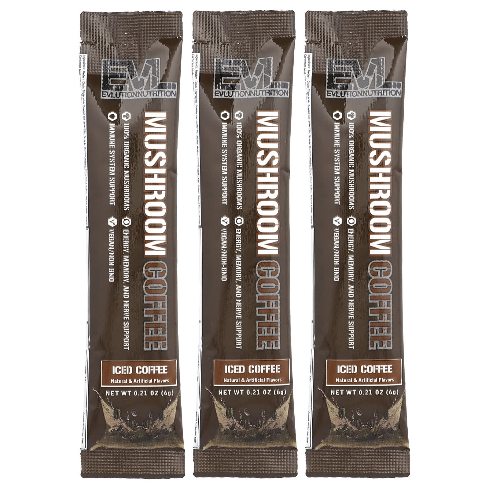 EVLution Nutrition - Mushroom Coffee: Boost Energy & Immunity - Image 1