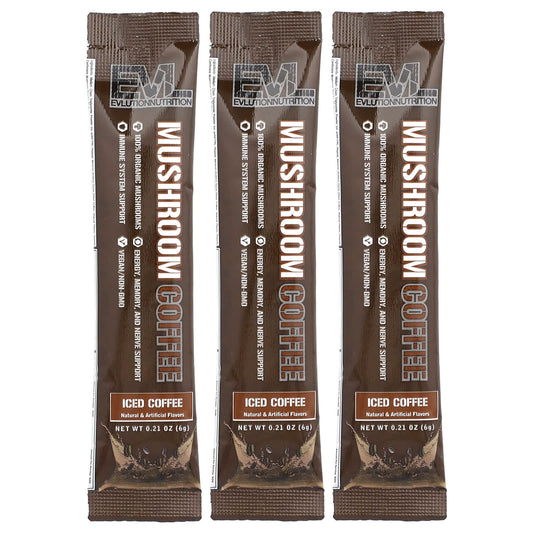 EVLution Nutrition - Mushroom Coffee: Boost Energy & Immunity - Image 1