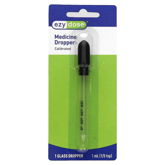 Ezy Dose Medication Glass Dropper for Accurate Dosing, 1 Count - Image 1
