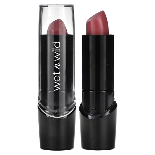 wet n wild, Silk Finish Lipstick, 560B Secret Muse, 0.13 oz (3.6 g) - Image 1