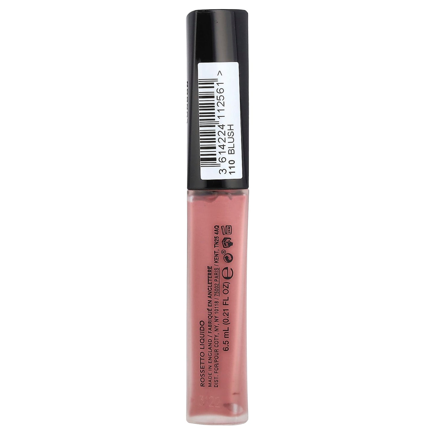 Rimmel London, Stay Matte, Liquid Lip Colour, 110 Blush, 0.21 fl oz (6.5 ml) - Image 2