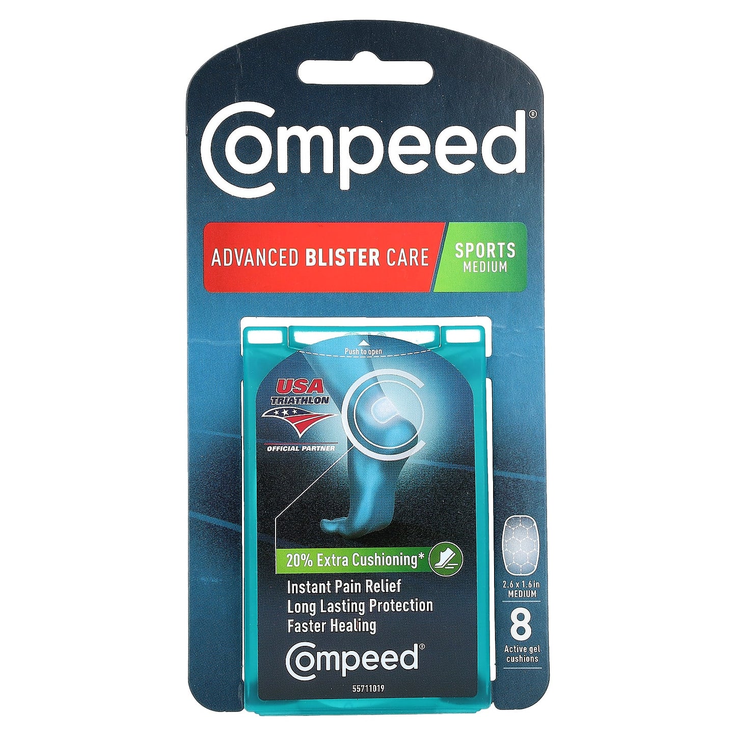 Compeed Advanced Blister Care: Instant Pain Relief & Faster Healing - Image 1