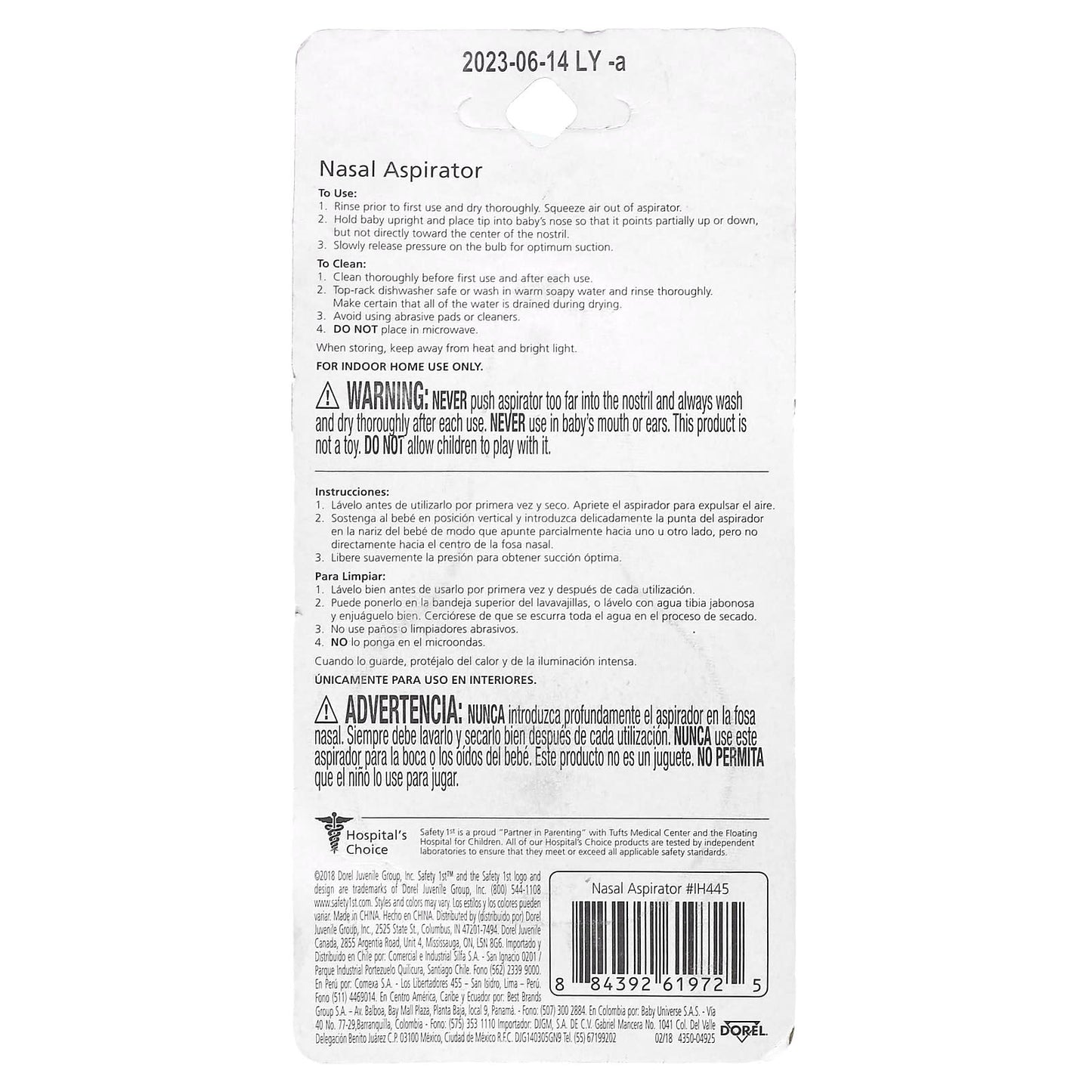 Safety 1st, Nasal Aspirator, 1 Count - Image 2