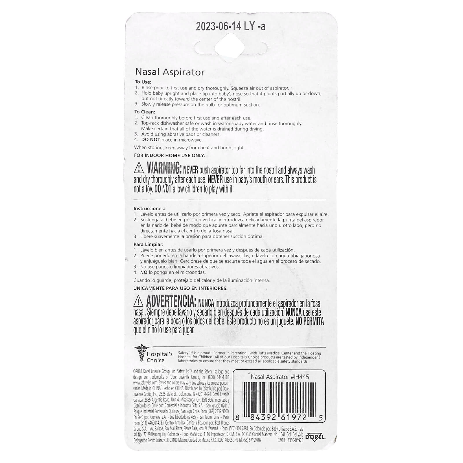 Safety 1st, Nasal Aspirator, 1 Count - Image 2