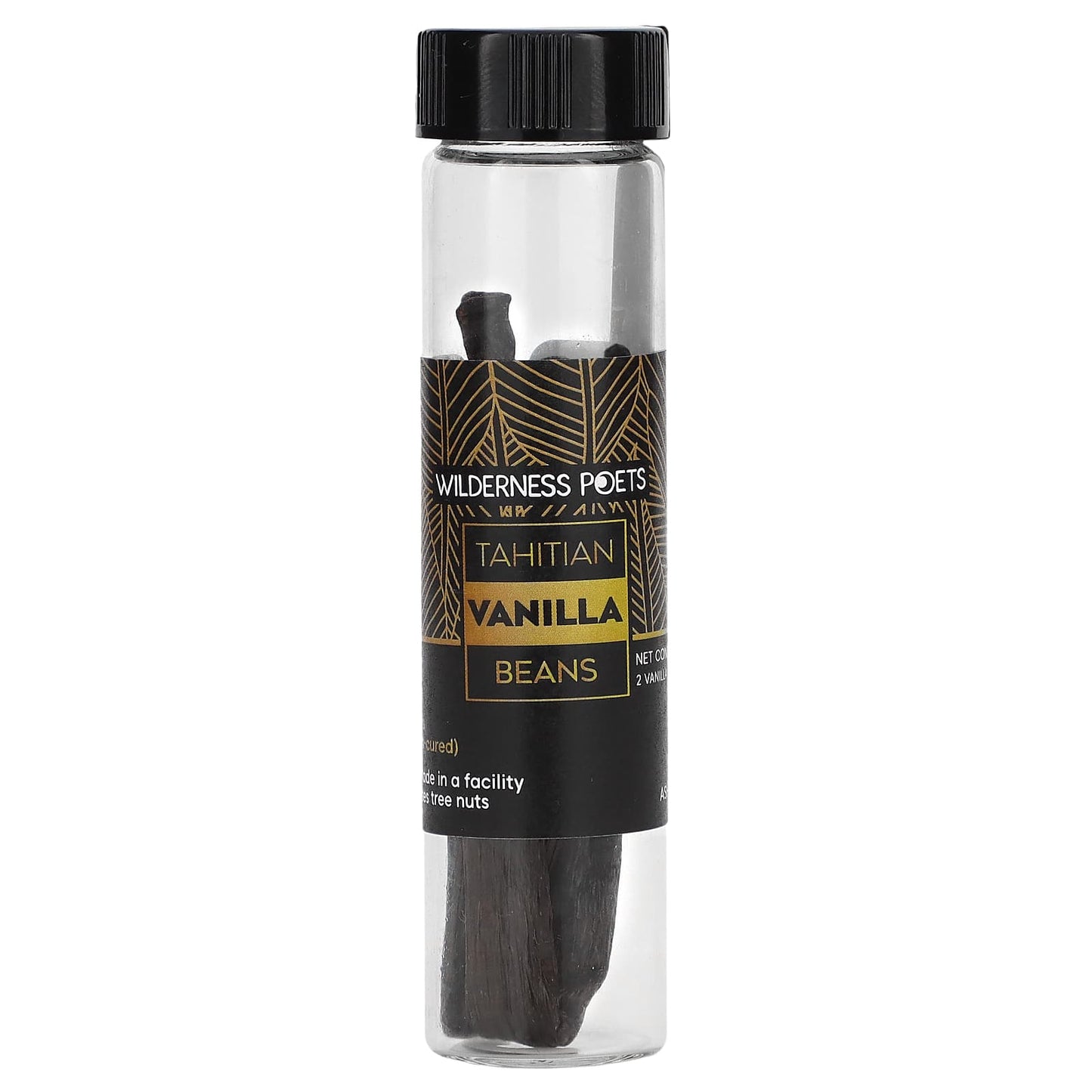 Wilderness Poets, Tahitian Vanilla Beans, 2 Vanilla Beans - Image 1