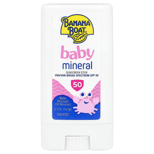 Baby Mineral Sunscreen Stick by Banana Boat - SPF 50, 0.5 oz - Image 1