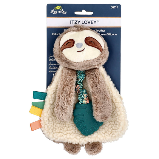 Soft Sloth Lovey with Teether for Baby's Gums - Image 1