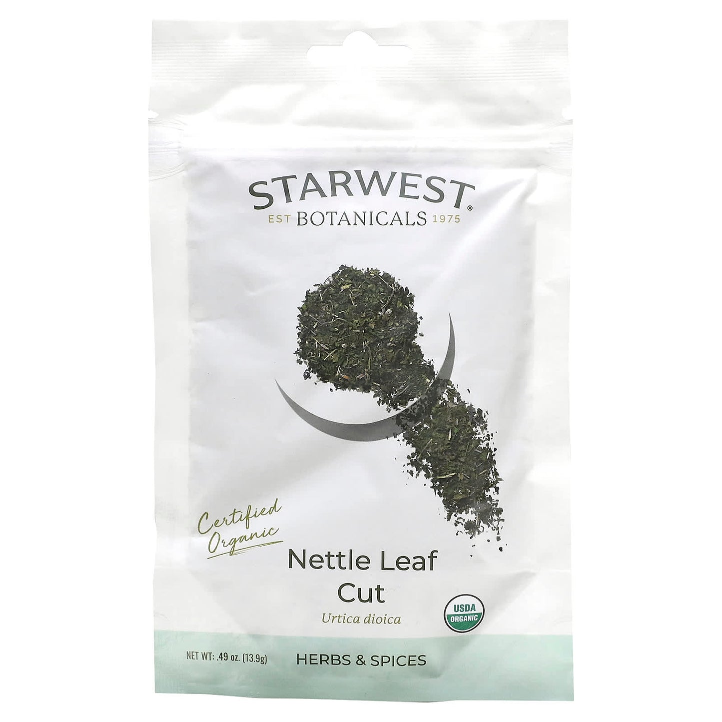 Starwest Botanicals, Nettle Leaf Cut, 0.49 oz (13.9 g) - Image 1