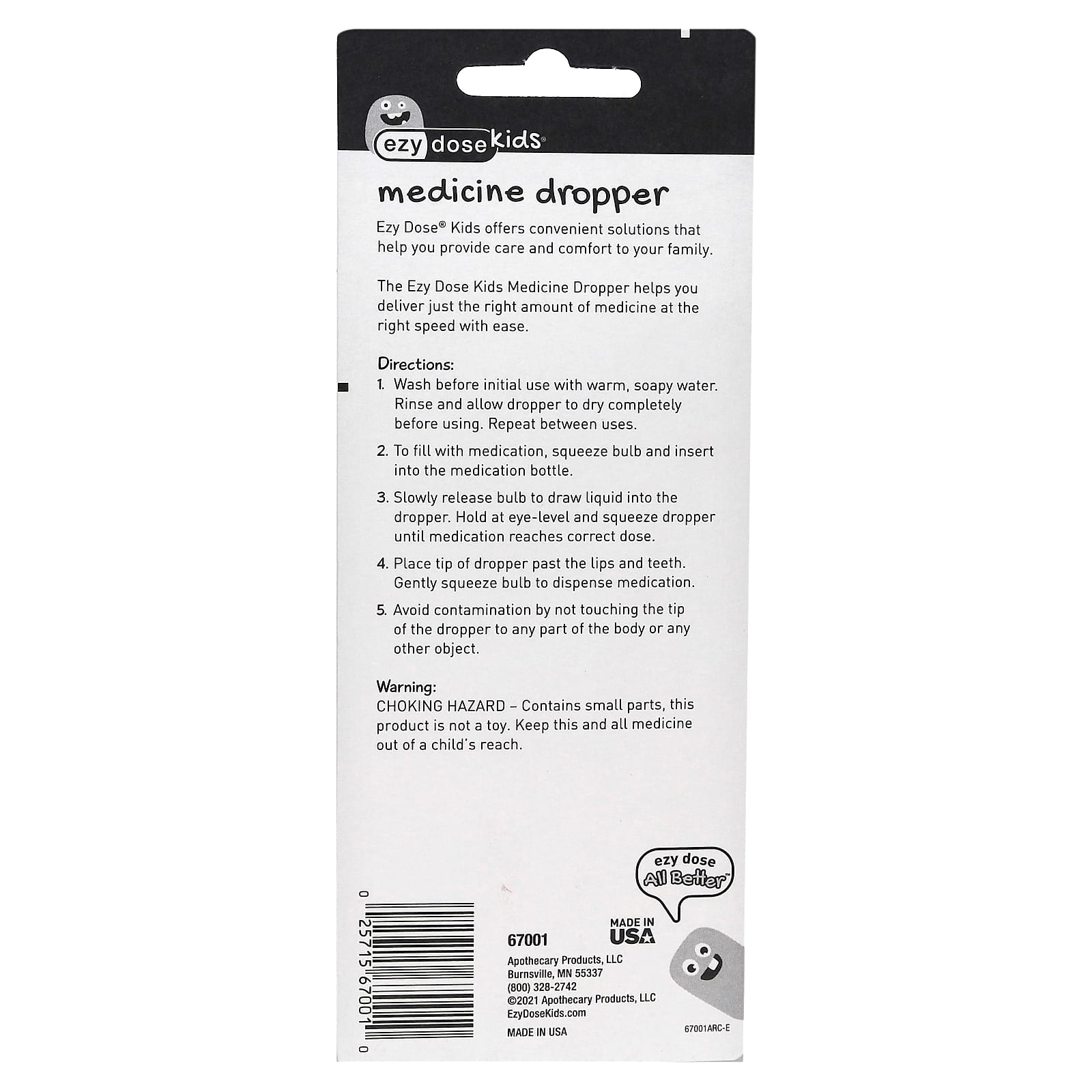 Ezy Dose Kids Medicine Dropper 2.5ml - Easy Medicine Delivery - Image 2