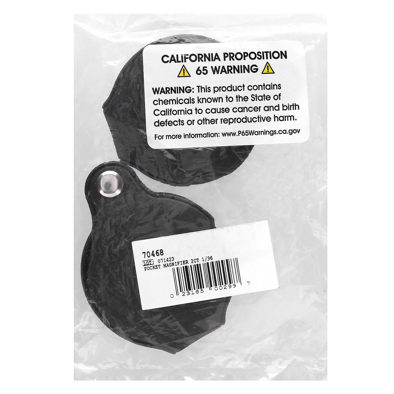 Flents Pocket Magnifier, 10x Magnification, 2 Pack - Image 2
