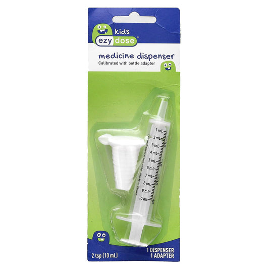 Ezy Dose Kids Medicine Dispenser with Bottle Adapter - Accurate Dosing Made Easy - Image 1