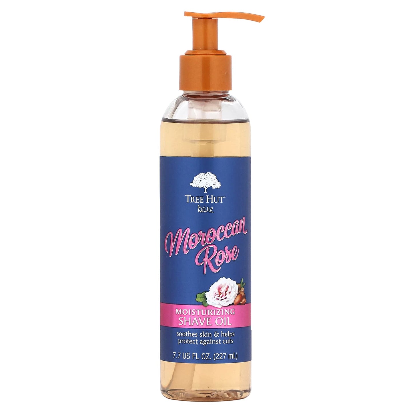 Tree Hut, Moisturizing Shave Oil, Moroccan Rose , 7.7 fl oz (227 ml) - Image 1
