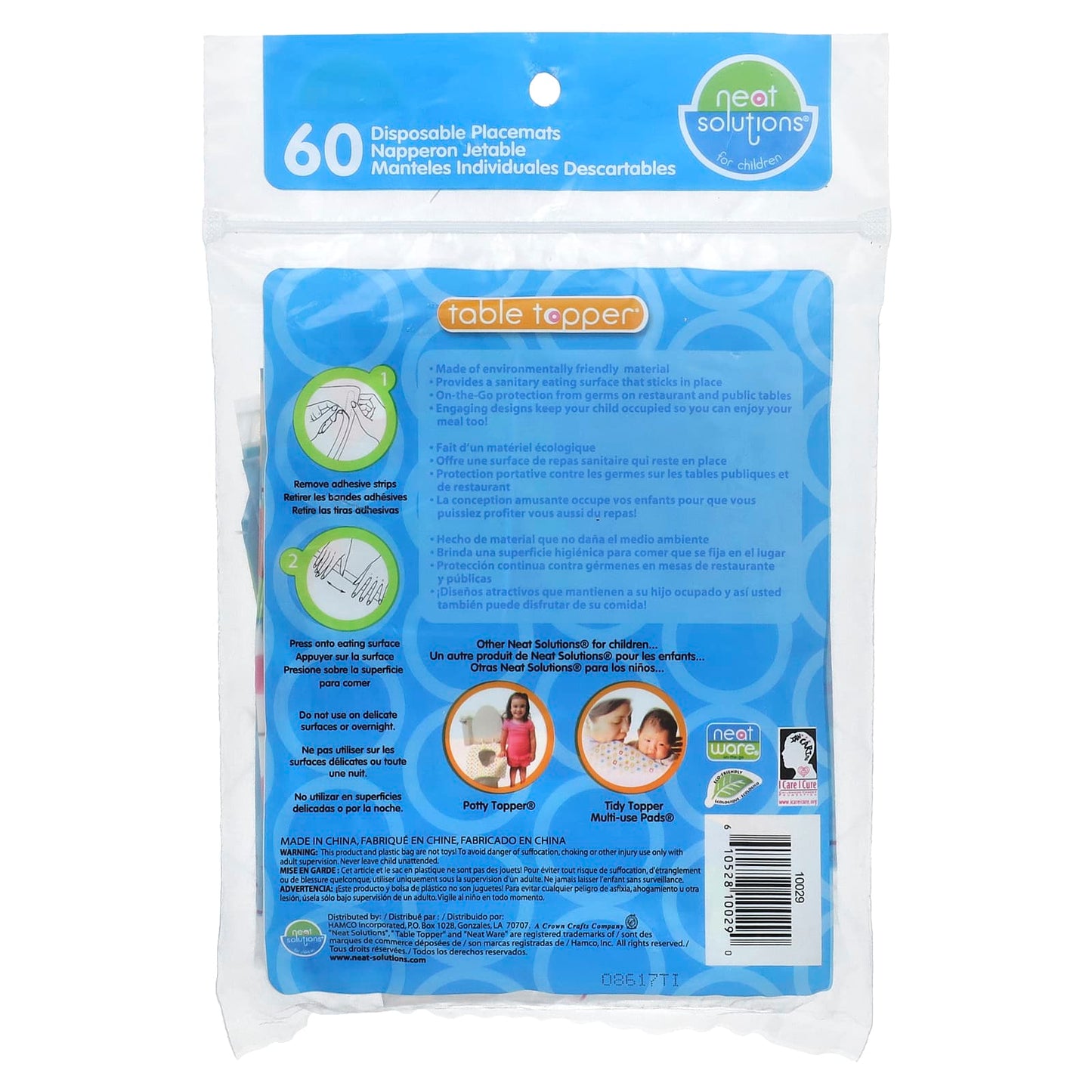 Neat Solutions, Table Topper, Disposable Placemat, 60 Count - Image 2