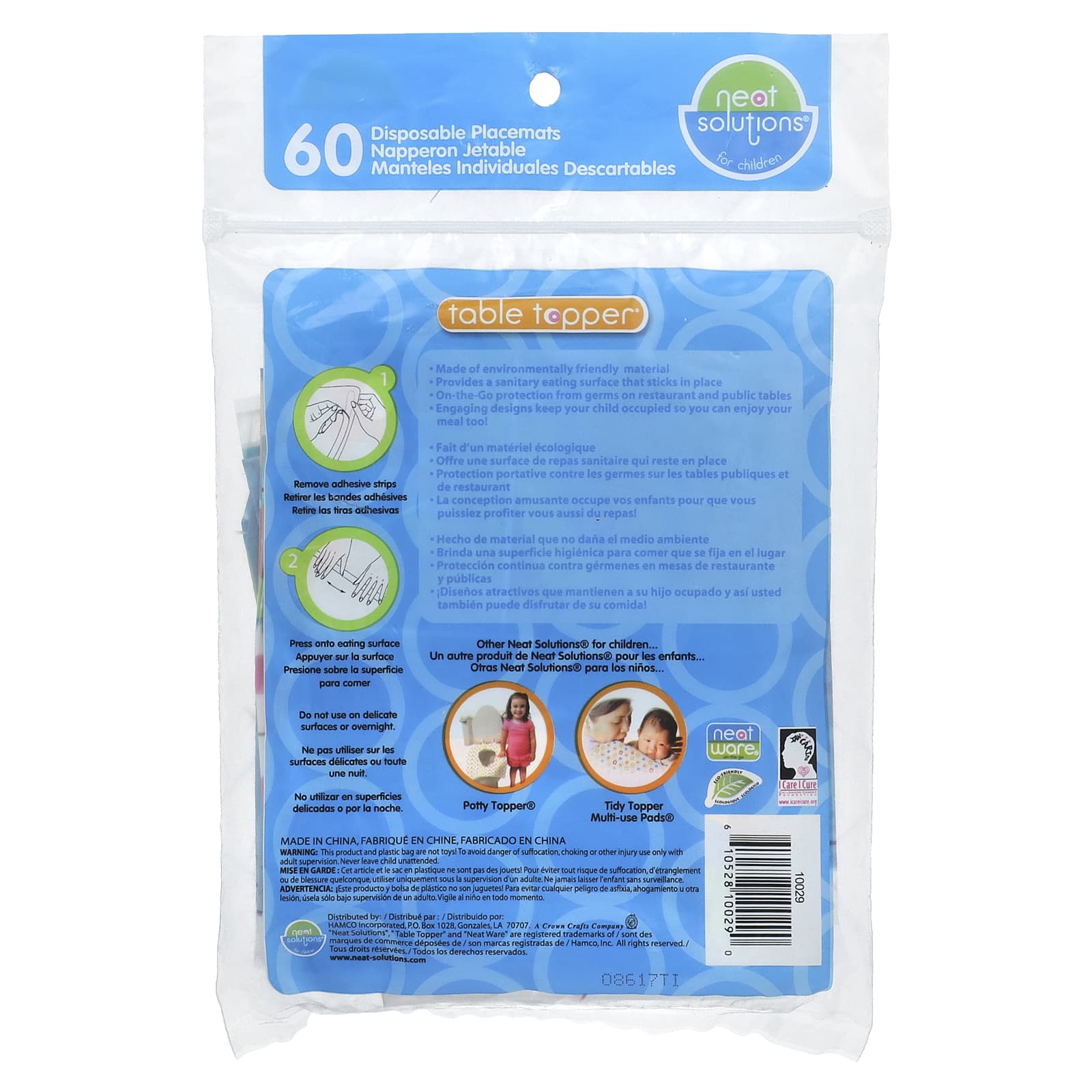 Neat Solutions, Table Topper, Disposable Placemat, 60 Count - Image 2
