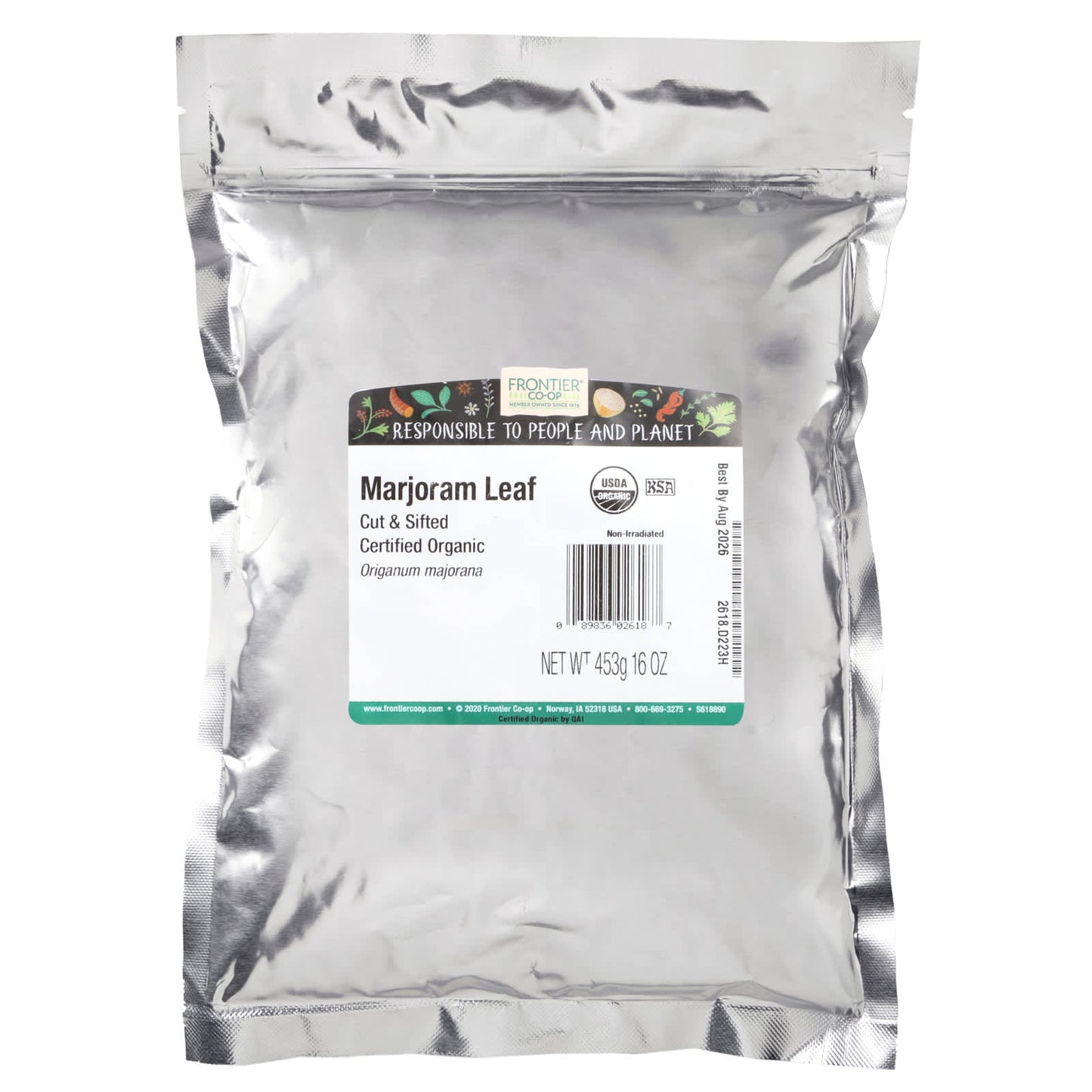 Organic Marjoram Leaf for Delicious Dishes | Frontier Co-op - Image 2