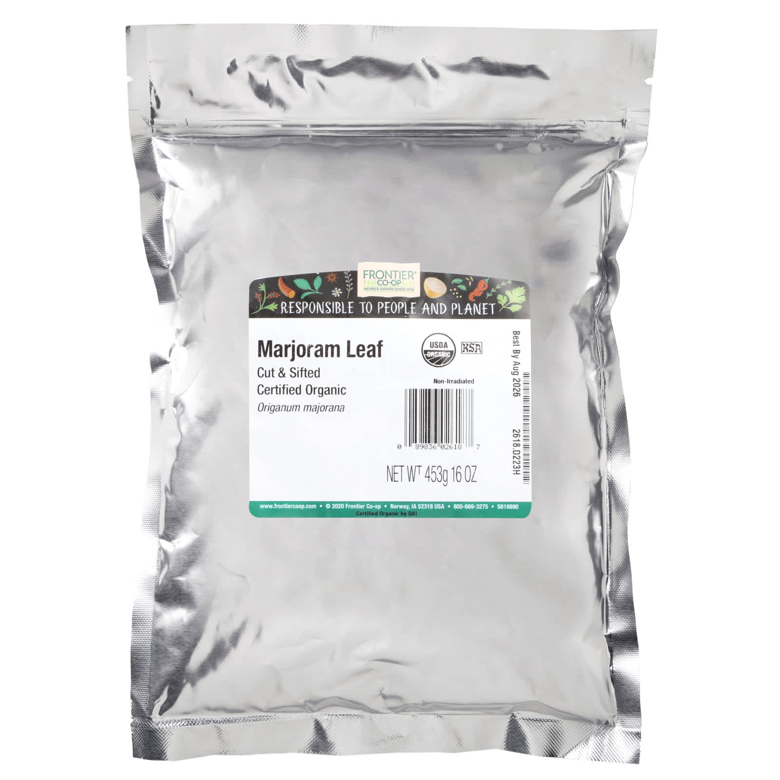 Organic Marjoram Leaf for Delicious Dishes | Frontier Co-op - Image 2