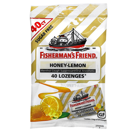 Relieve Coughs & Sore Throats with Sugar-Free Fisherman's Friend Lozenges - Image 1