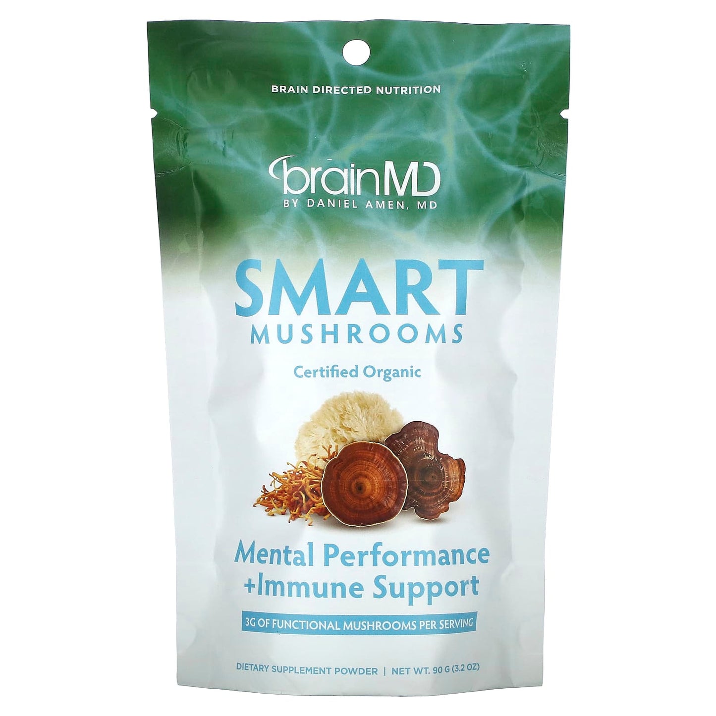 BrainMD Smart Mushrooms for Mental Performance & Immune Support - Image 1