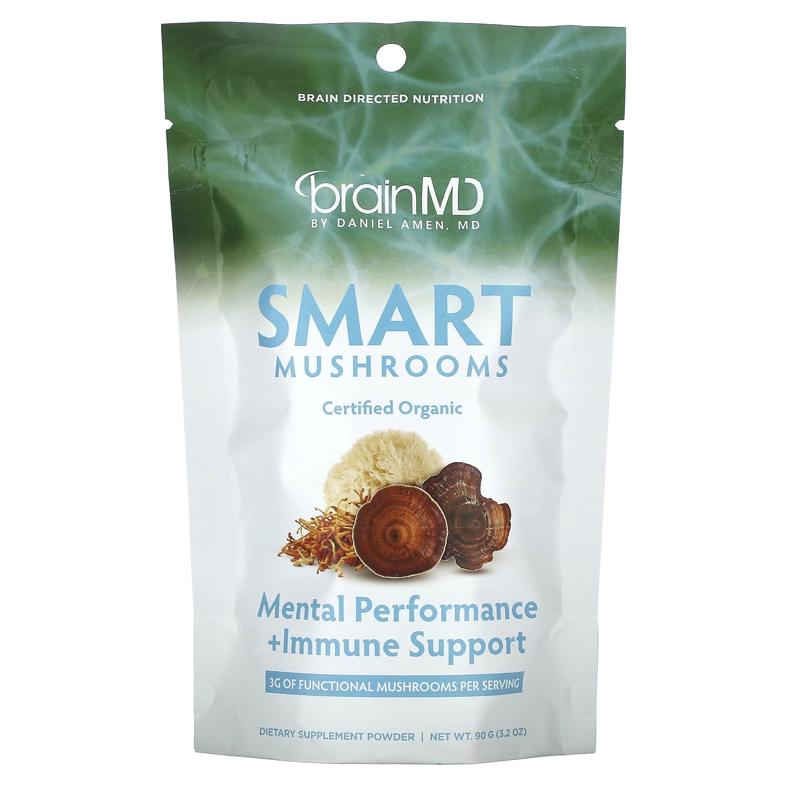 BrainMD Smart Mushrooms for Mental Performance & Immune Support - Image 1
