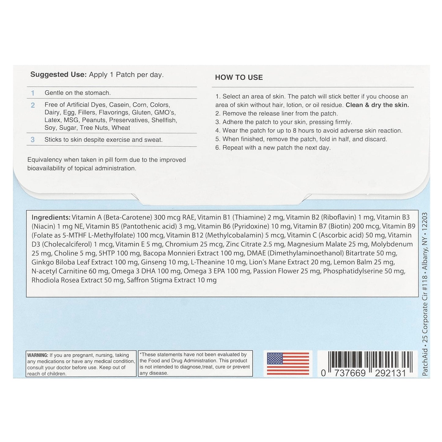 PatchAid, Focus + Clarity Patch , 30 Patches - Image 2