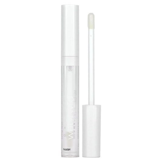wet n wild, MegaSlicks, Lip Gloss, 1114498 Crystal Clear, 0.07 fl oz (2.2 ml) - Image 1