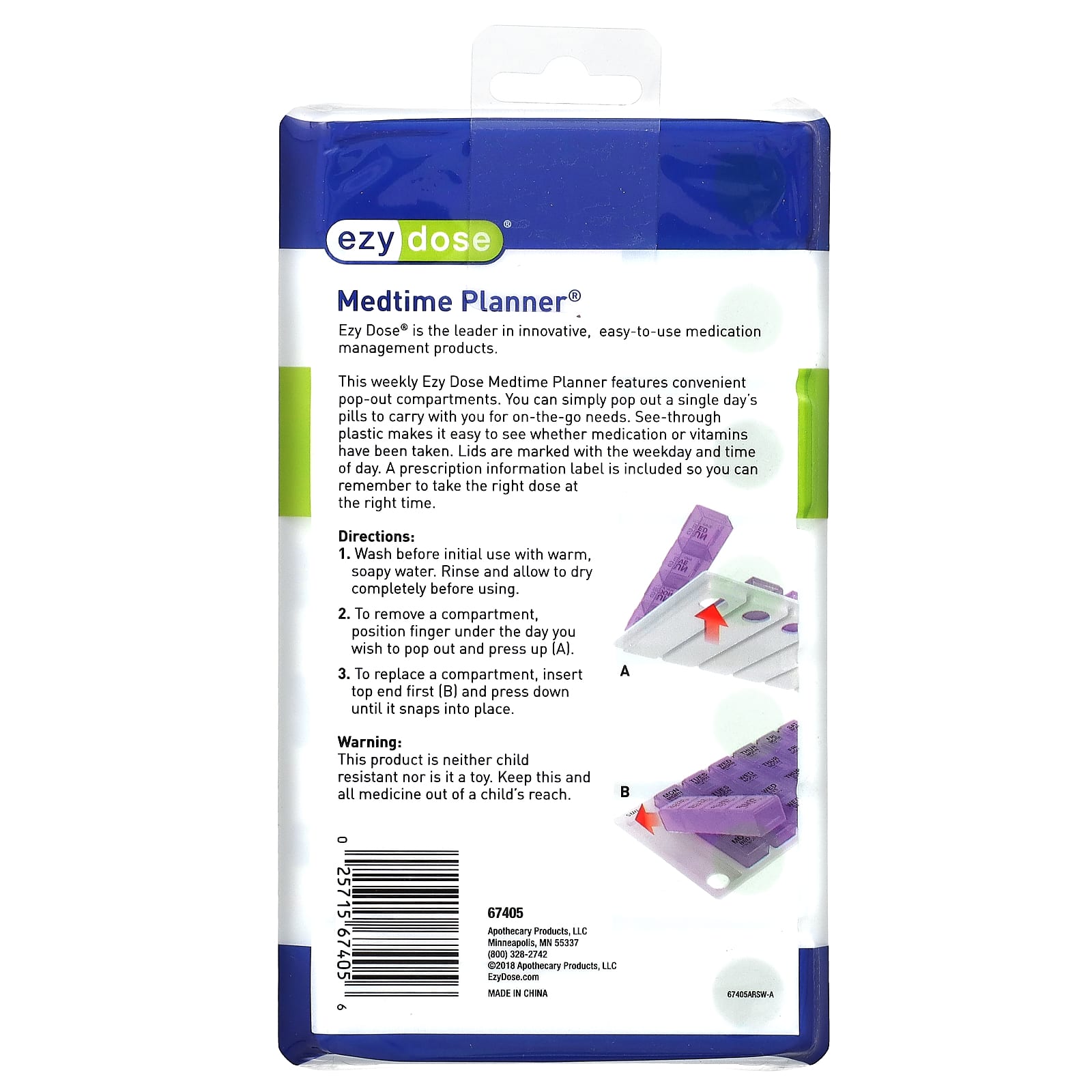 Stay on Top of Your Medications with Ezy Dose Medtime Planner - Image 2