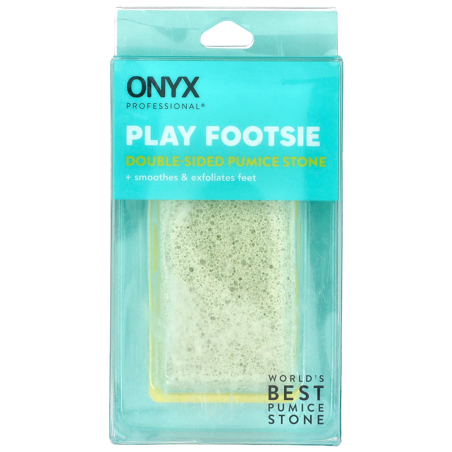 Onyx Professional, Play Footsie, Double-Sided Pumice Stone, 1 Count - Image 2