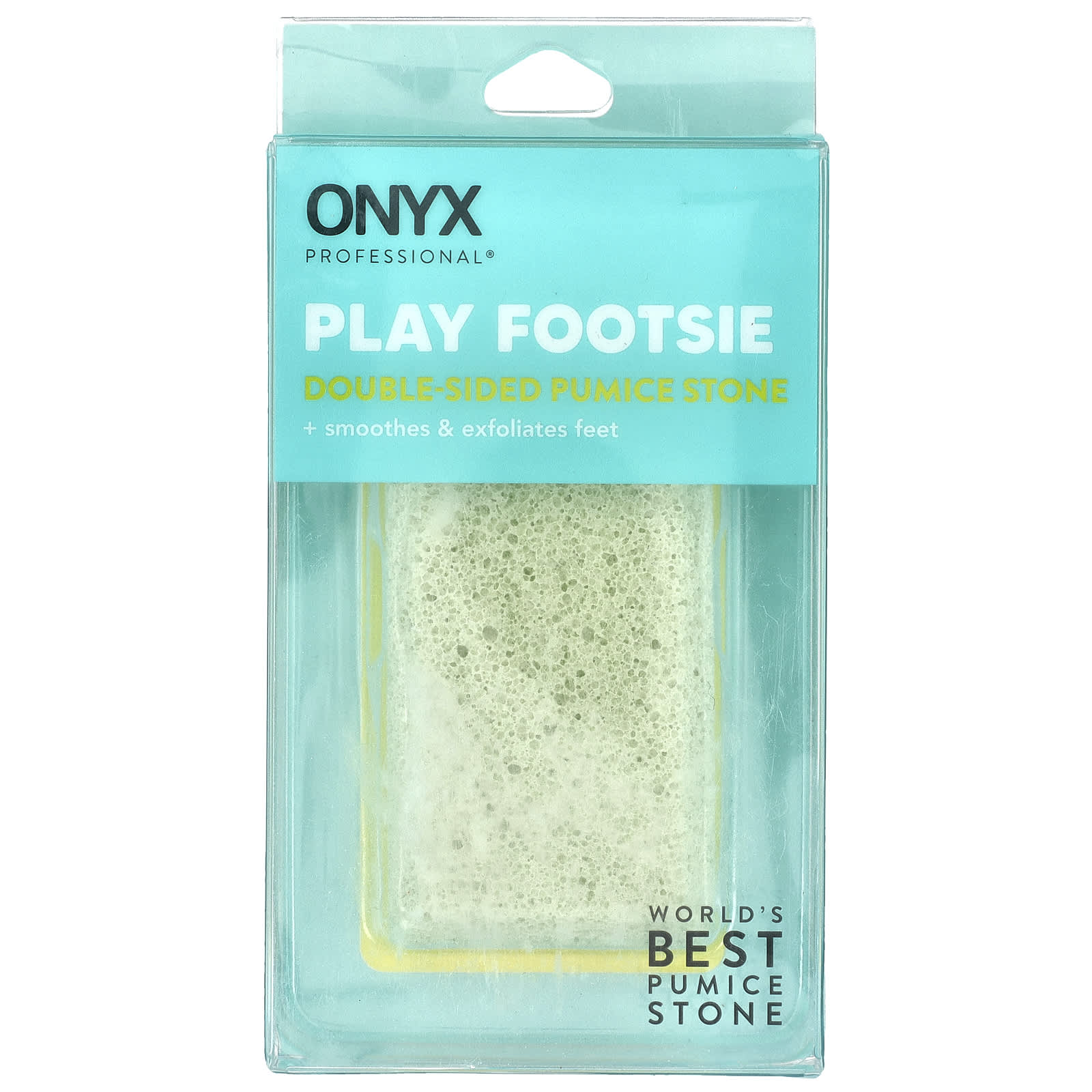 Onyx Professional, Play Footsie, Double-Sided Pumice Stone, 1 Count - Image 2