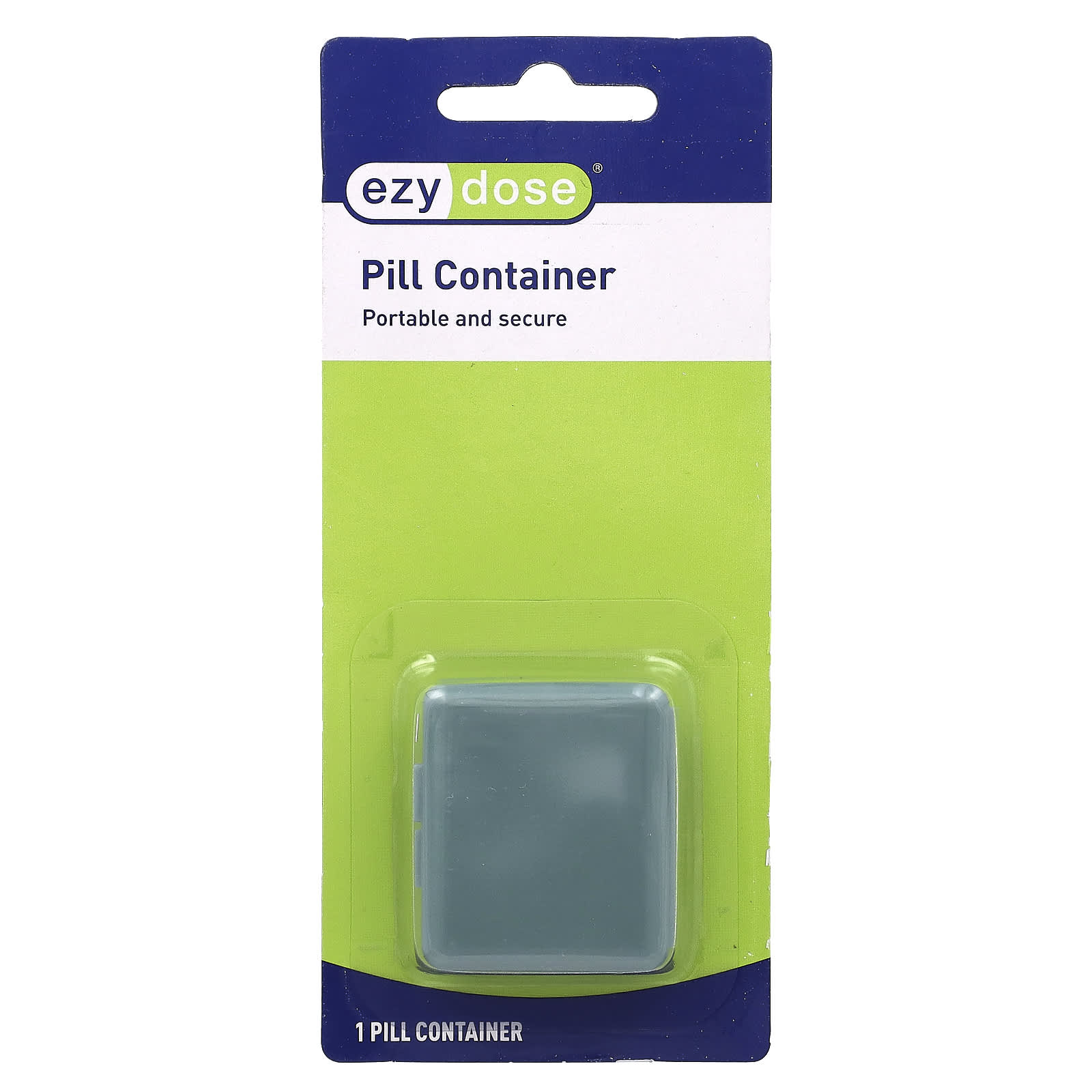 Ezy Dose Portable Medication Container - Secure & Easy-to-Use - Image 1