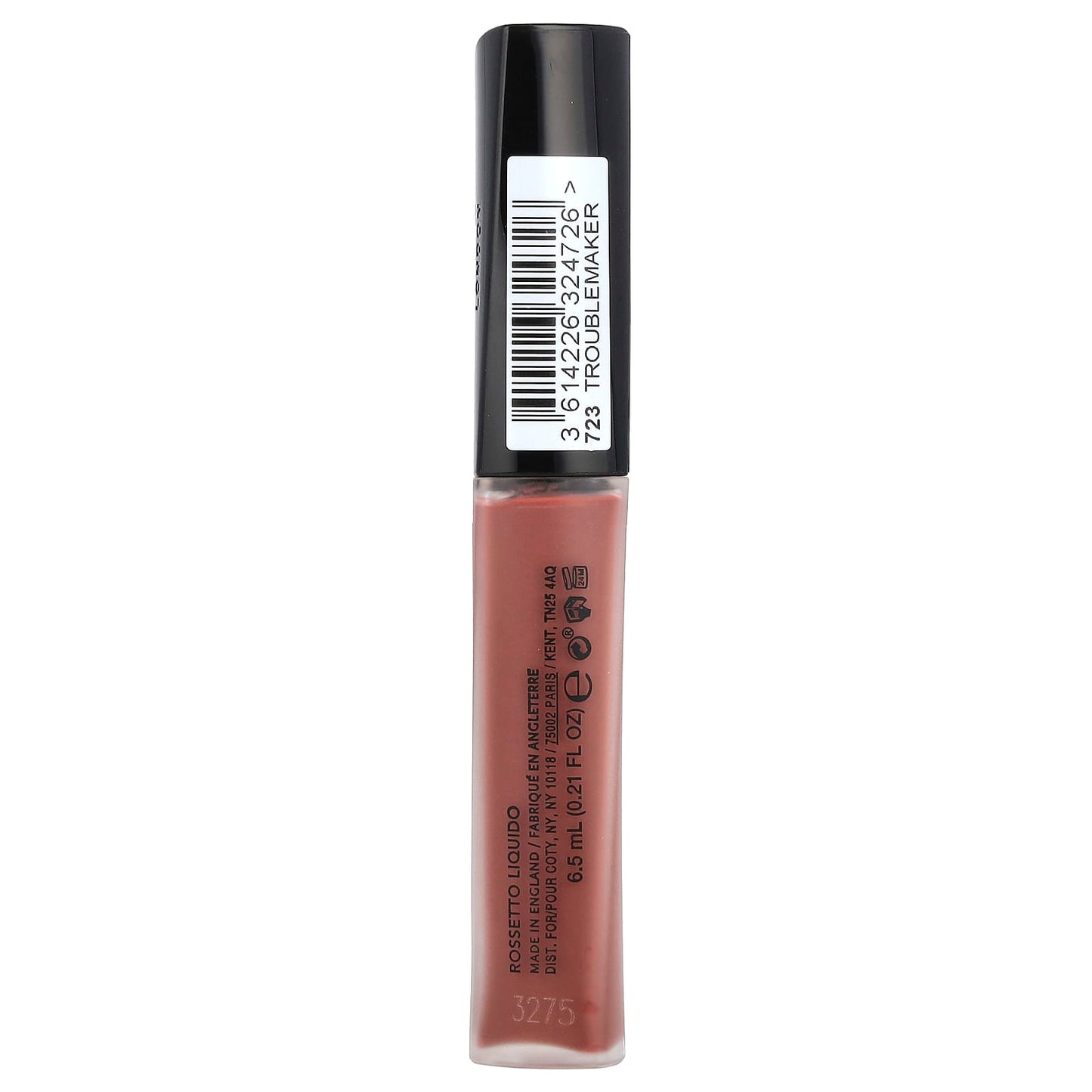Rimmel London, Stay Matte, Liquid Lip Colour, 723 Troublemaker, 0.21 fl oz (6.5 ml) - Image 2