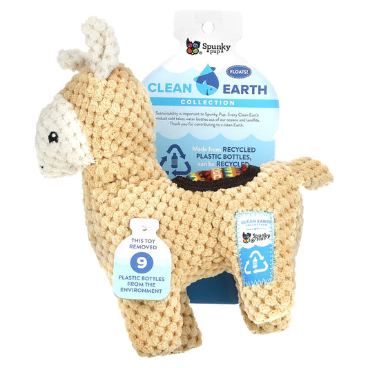 Spunky Pup, Clean Earth Collection, Llama, 1 Toy - Image 1