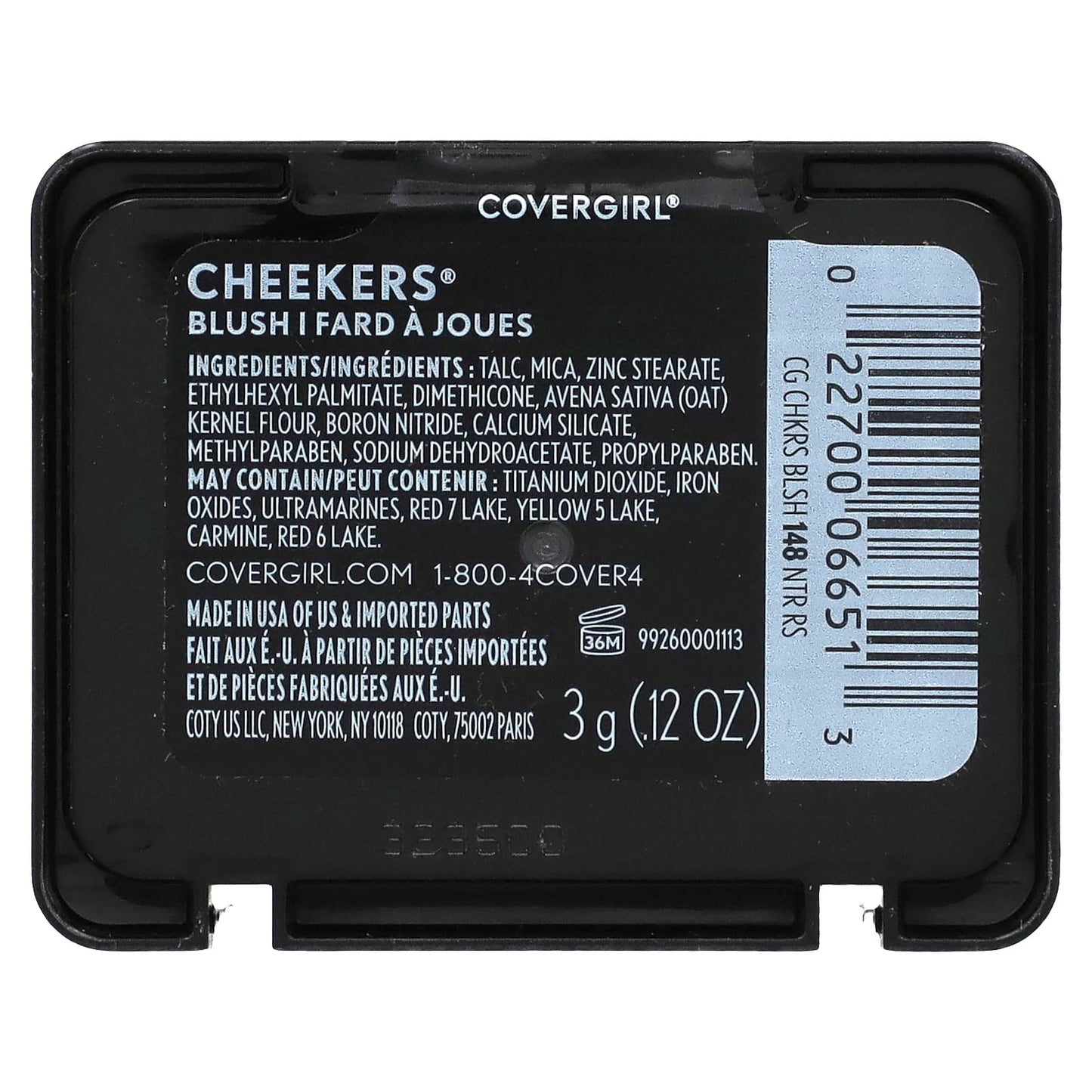 Covergirl Natural Rose Cheekers Blush, 0.12 oz - Image 2
