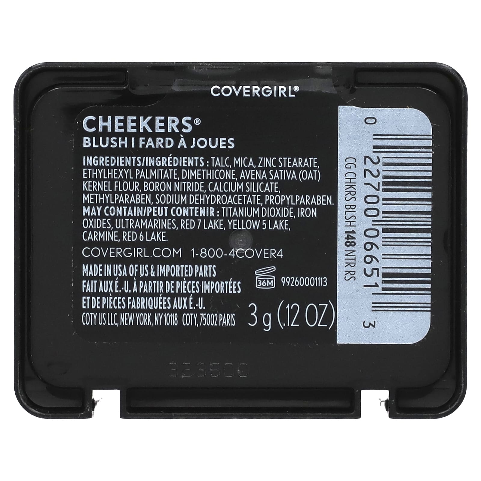 Covergirl Natural Rose Cheekers Blush, 0.12 oz - Image 2