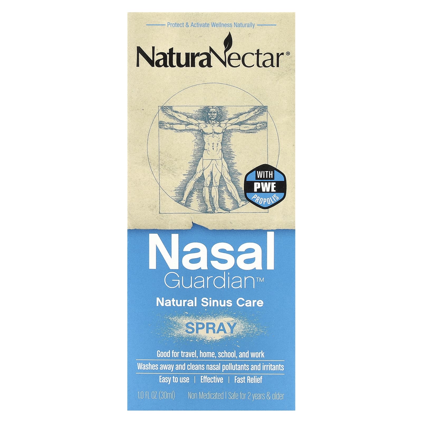 NaturaNectar, Nasal Guardian™ Spray, For 2 Years Old & Older, 1 fl oz (30 ml) - Image 1