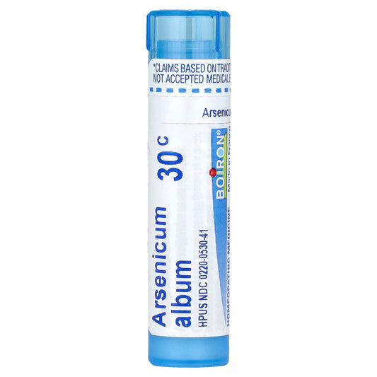 Boiron Food Poisoning Relief, Homeopathic Arsenicum Album 30C, 80 Pellets - Image 1