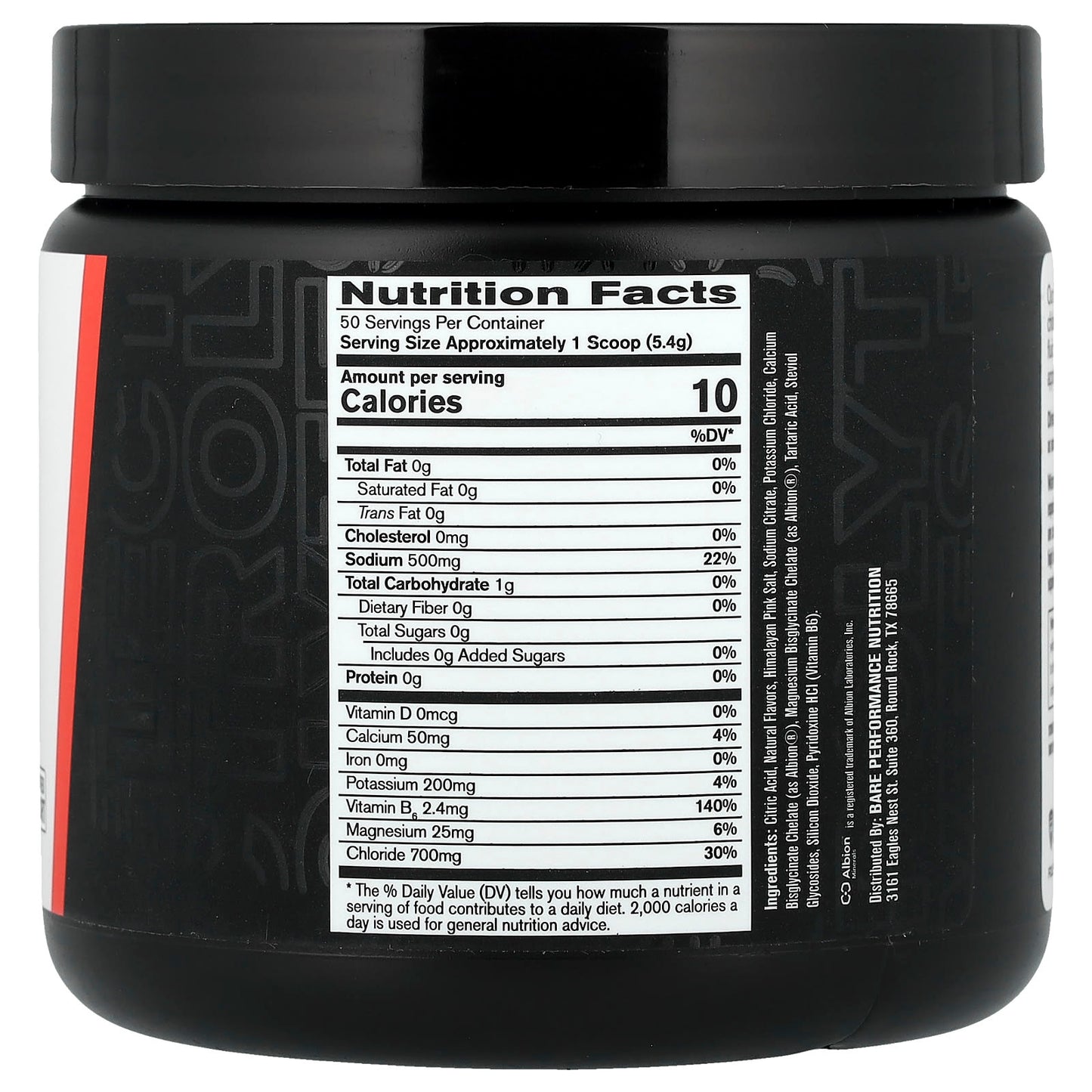 Electrolyte Hydration Drink Mix by BPN - Salted Watermelon Flavor - Image 2