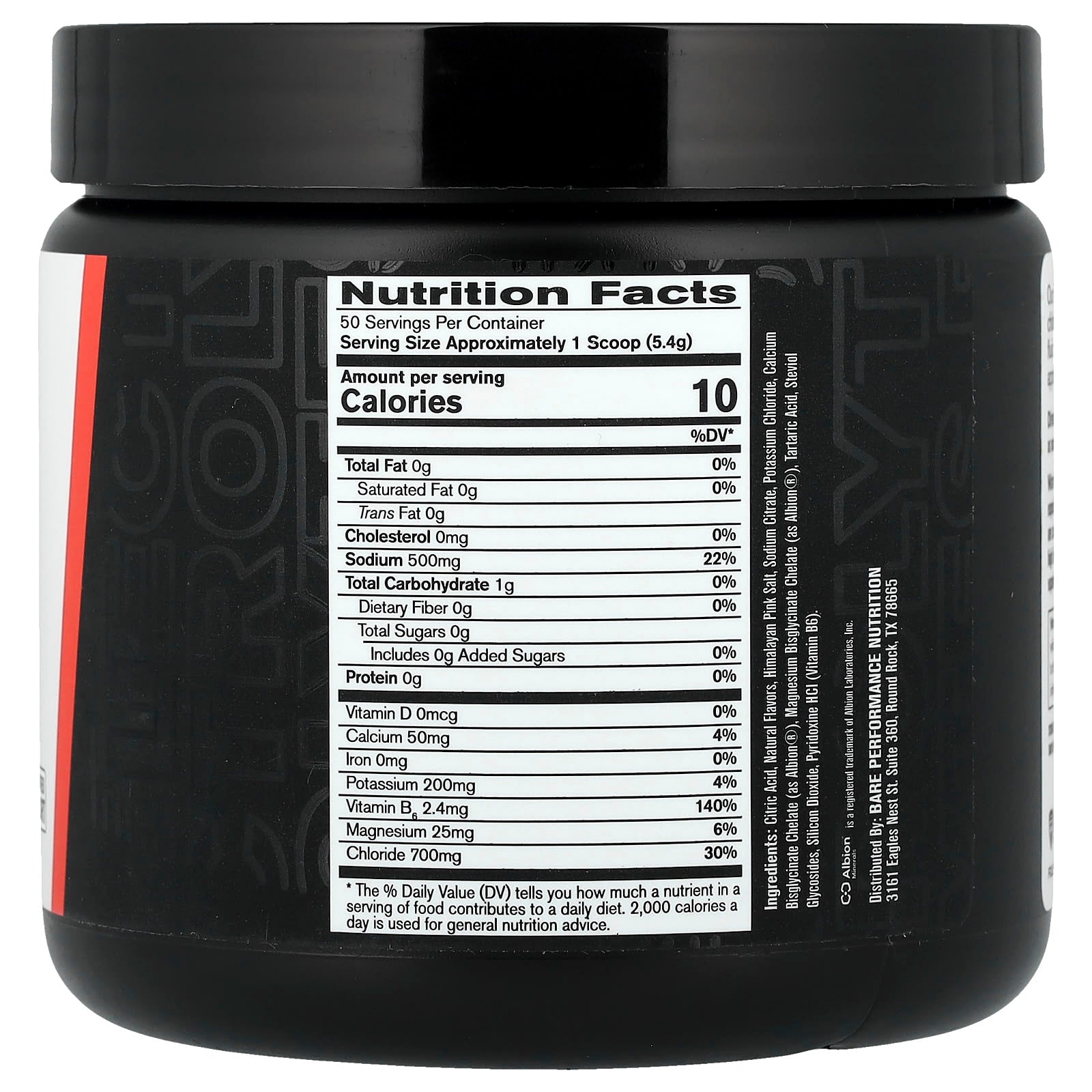 Electrolyte Hydration Drink Mix by BPN - Salted Watermelon Flavor - Image 2