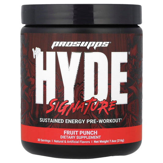 ProSupps, Mr. Hyde®, Signature Pre Workout, Fruit Punch, 7.6 oz (216 g) - Image 1