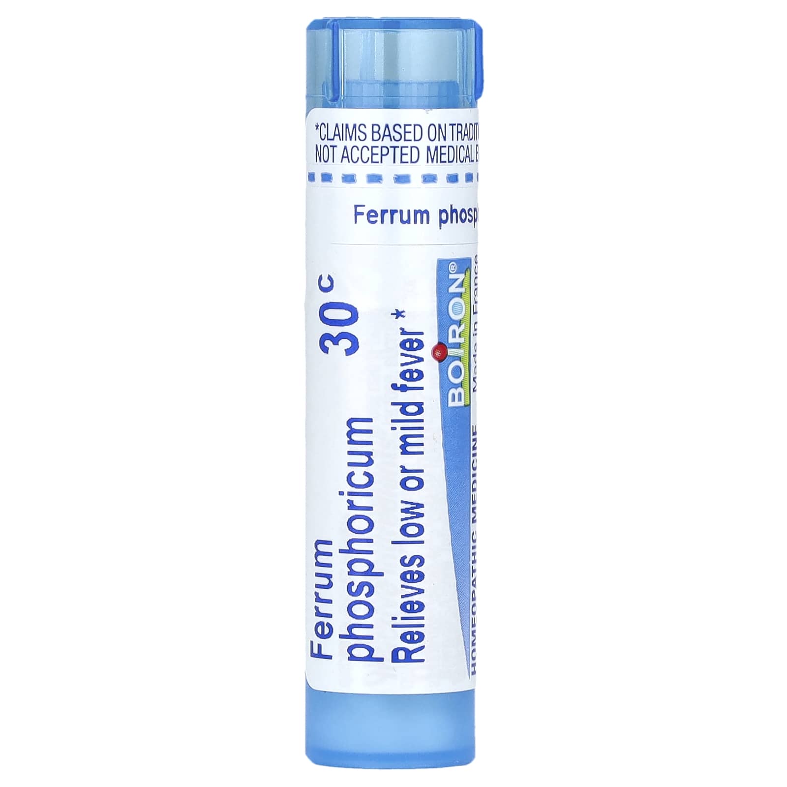 Fever Relief Homeopathic Medicine by Boiron - 30C, 80 Pellets - Image 1