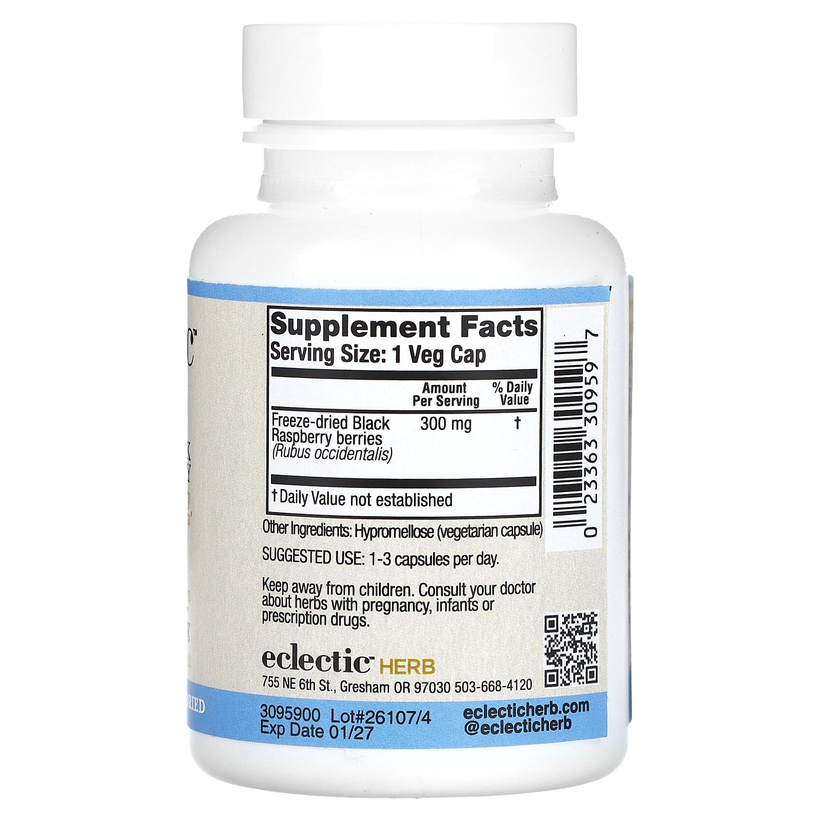 Black Raspberry 300mg - Immunity & Wellness Supplement - Image 2