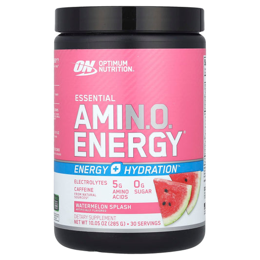 Optimum Nutrition, Essential Amin.O. Energy®, Watermelon Splash, 10.05 oz (285 g) - Image 1