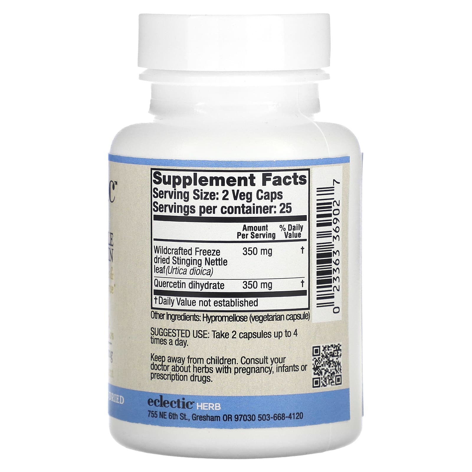 Nettle Quercetin 350mg - Supports Sinuses & Immune Response - Image 2