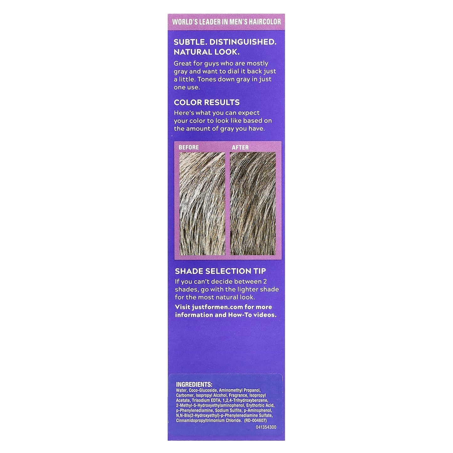 Just for Men Touch of Gray T-25 Haircolor Kit for Men - Image 2