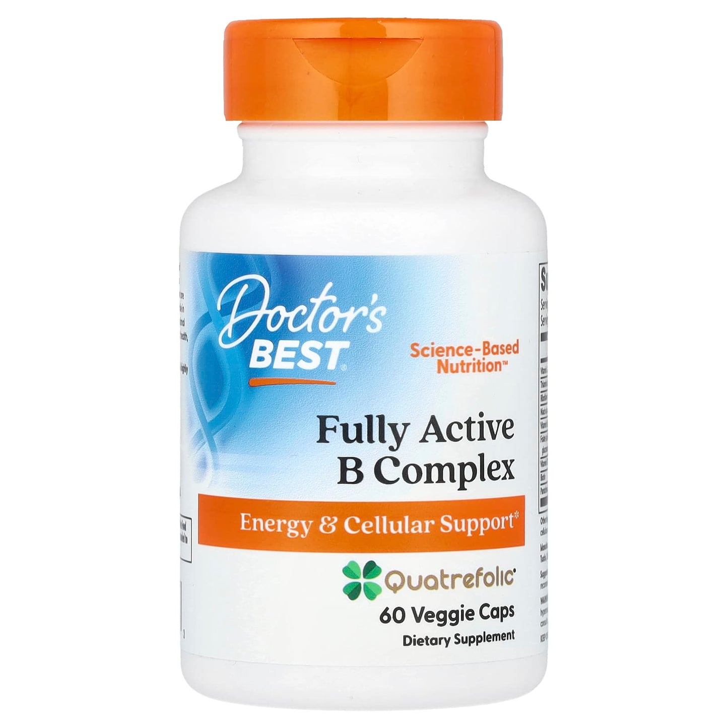Doctor's Best Fully Active B Complex - Energy & Immunity Support - Image 1